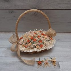 Cesta para los Alfileres de Boda