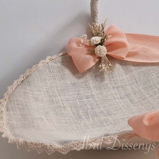 Cesta para Pétalos Rosa Nude