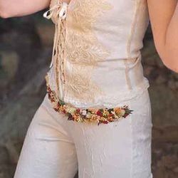 Cinta de Flores Otoñales 5 x 32 cm