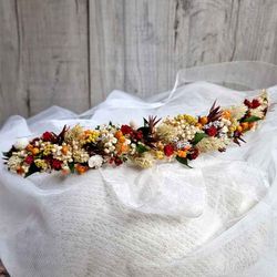 Cinta de Flores Otoñales 5 x 32 cm