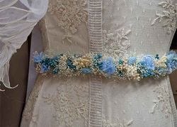 Cinturas o Tirantes de Flores Bea 3 x 45 cm.