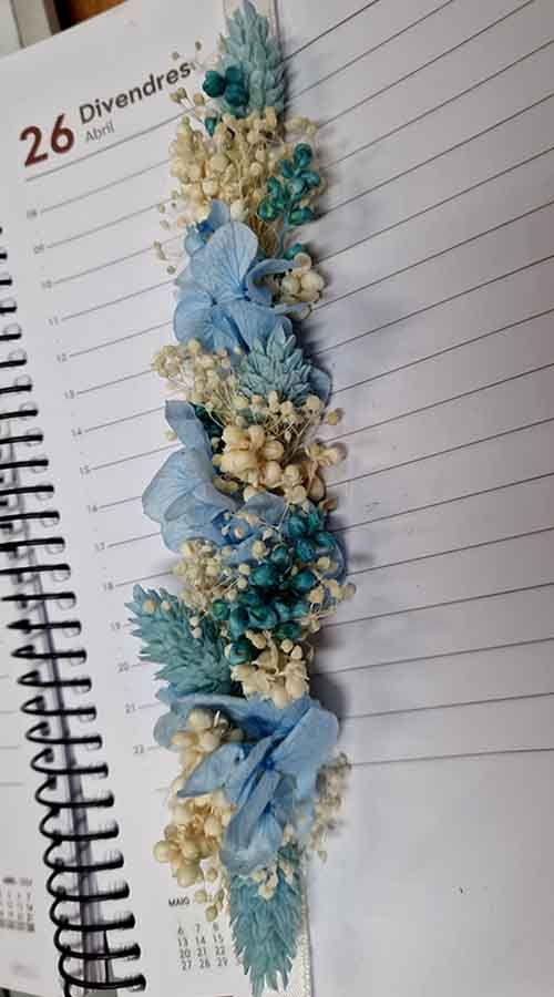 Cinturas o Tirantes de Flores Bea 3 x 45 cm.