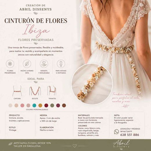 Trenza Floral Ibiza