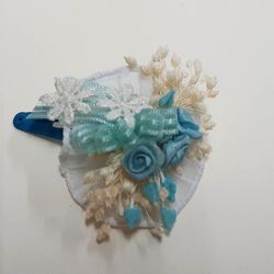 Clip Pelo Bebé Paniculata y Guipur Colores