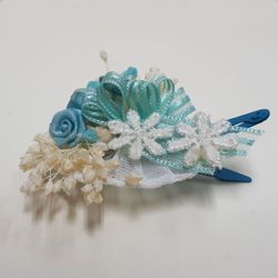 Clip Pelo Bebé Paniculata y Guipur Colores