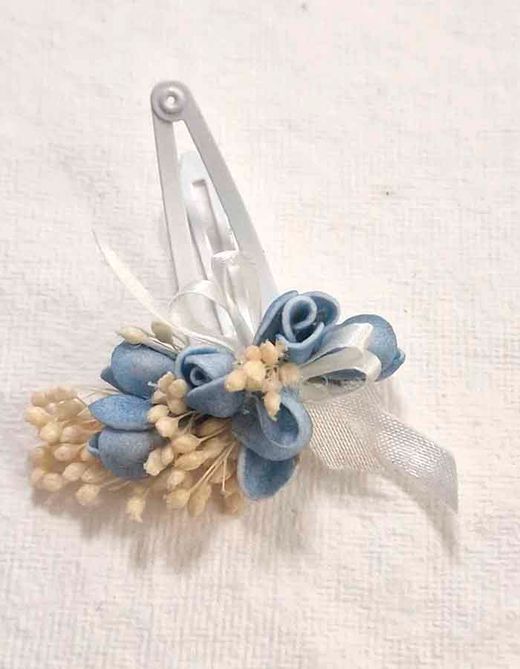 Clips Ranita para el Pelo Bebé Tulipanes