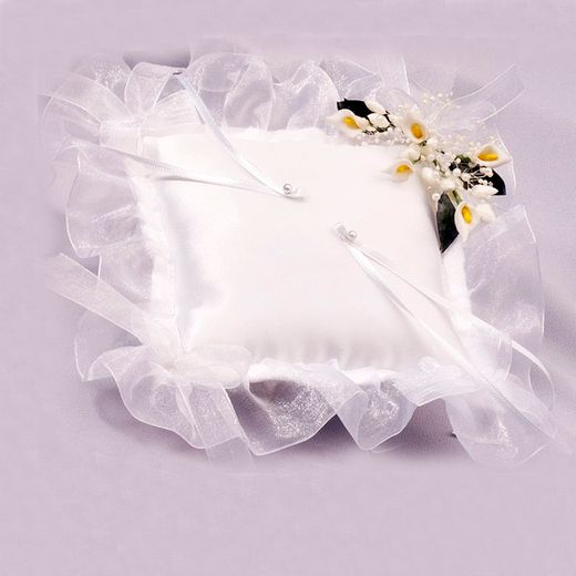 Cojín Portaalianzas Corazón Luna