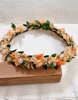 Corona A Medida Flores Preservadas