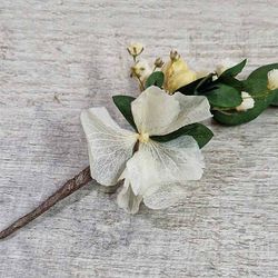 Corona Flores en Cascada Blanca