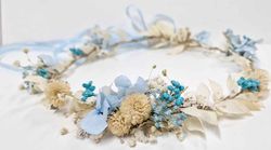 Corona Niña Madroños Azul