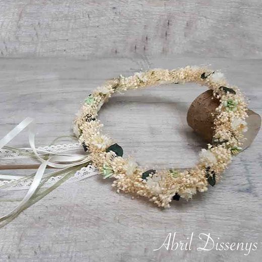 Corona Paniculata y Flor Daniela