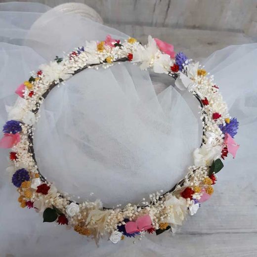 Corona Pelo Multicolor Alba