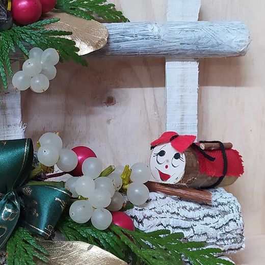 Decoración Jardín de Navidad