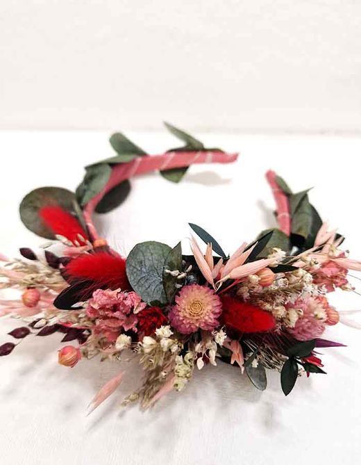 Diadema de Flor Salvaje Isabella