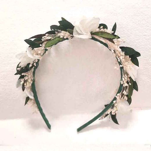 Diadema de Flores para Ceremonias Dámaris