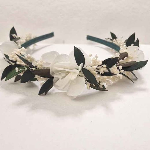Diadema de Flores para Ceremonias Dámaris