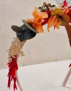 Diadema de Flores Preservadas Iria