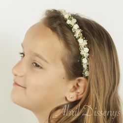 Diadema de Paniculata y Mañicas