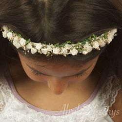 Diadema de Paniculata y Mañicas