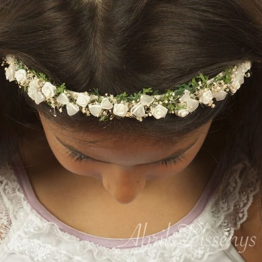 Diadema de Paniculata y Mañicas