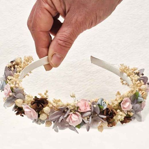 Diadema Flor Fusión Asia