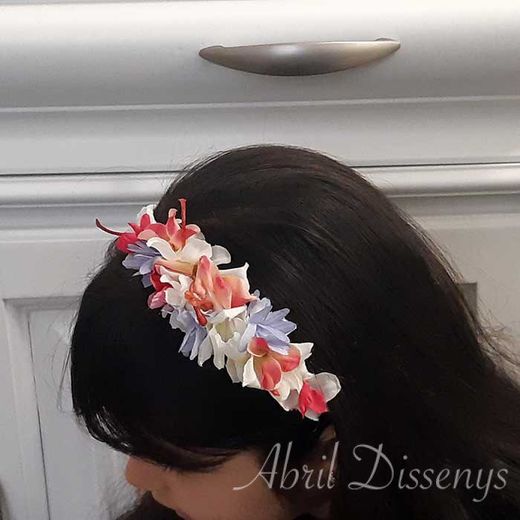 Diadema Flor Lateral Eva