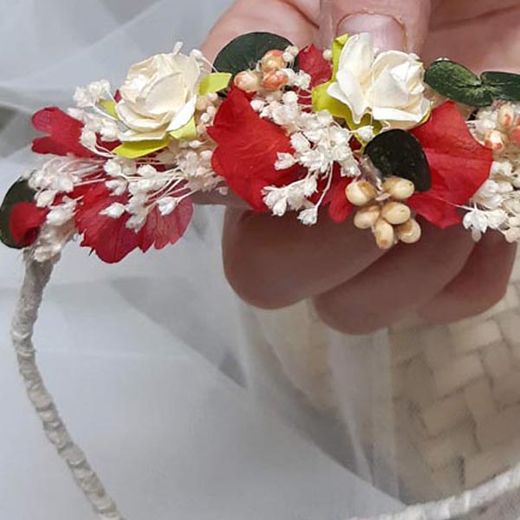 Diadema Flor Lateral Tressort