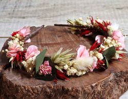 Diadema Flor Preservada Diana