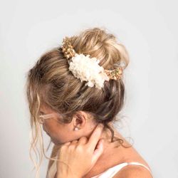 Diadema Flores Color Lima