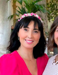 Diadema Flores Color Lima