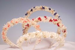 Diadema Luna Flor Preservada