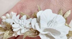 Diadema Tiara Perlada