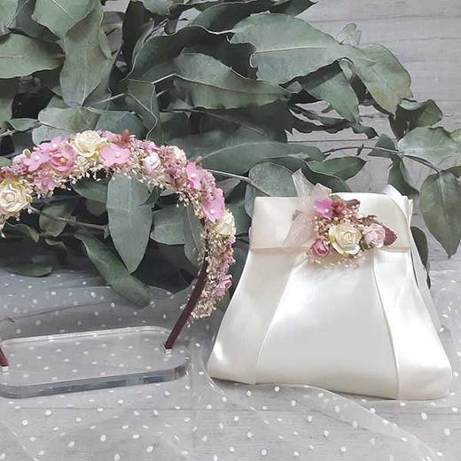 Diadema y Bolso Sonia