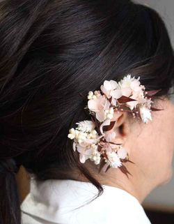 Ear Cuff de flores