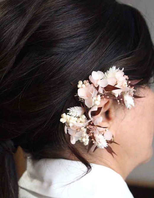 Ear Cuff de flores
