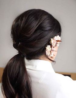 Ear Cuff de flores