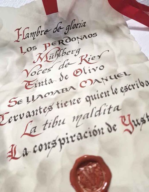 Escritos a Mano en Pergamino Minimalista