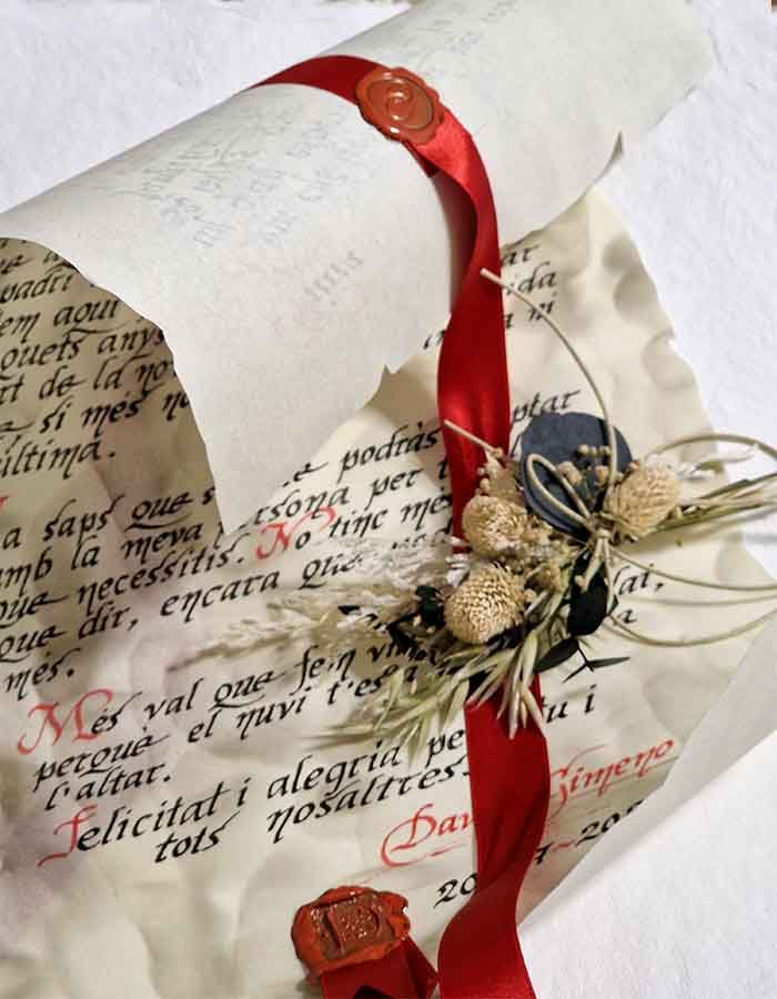 Escritos a Mano en Pergamino Minimalista A4 (21cm X 29.7cm)