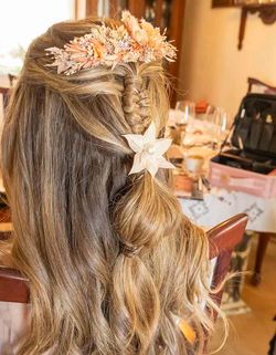 Estrella de Pétalos con Horquilla