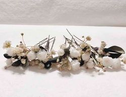 Flor de Olivo para el Pelo con Horquillas