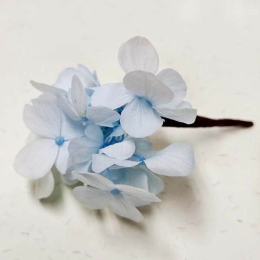 Hortensia Azul Para el Pelo 5 unid