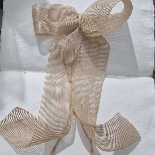 Kit para hacer lazo de yute para bodas