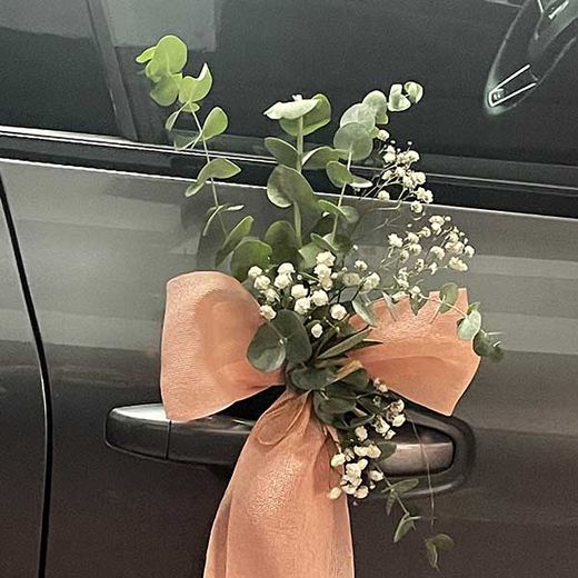 Lazo Boda Flor Natural