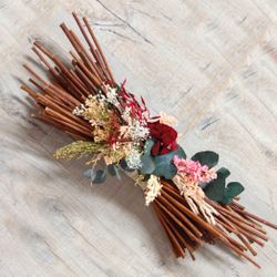 Mimbres con Flor Preservada Otoñal