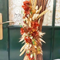 Mimbres con Flor Preservada Otoñal