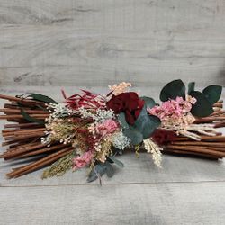 Mimbres con Flor Preservada Otoñal