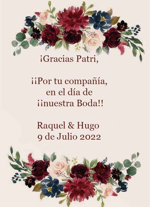 Mini Pergamino Personalizado