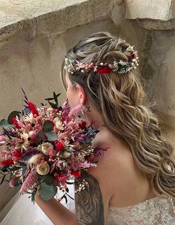 Pack de Boda Ramo Corona y Botonier