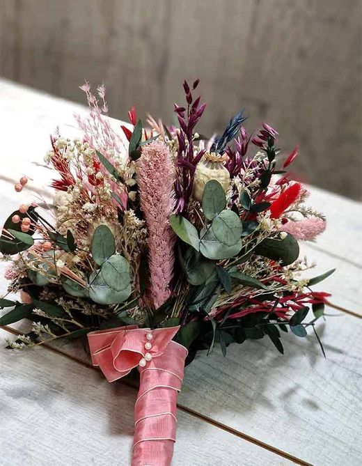 Pack de Boda Ramo Corona y Botonier