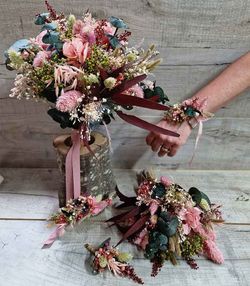 Pack de Flores Boda 9 Piezas Míriam